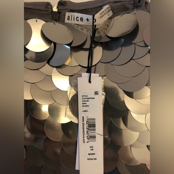 Alice + Olivia  Ceresi Embellished Bandeau Top - Picture 4 of 9